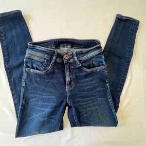 Américanino Colombian Women's Dark Blue Stretch Skinny Jeans